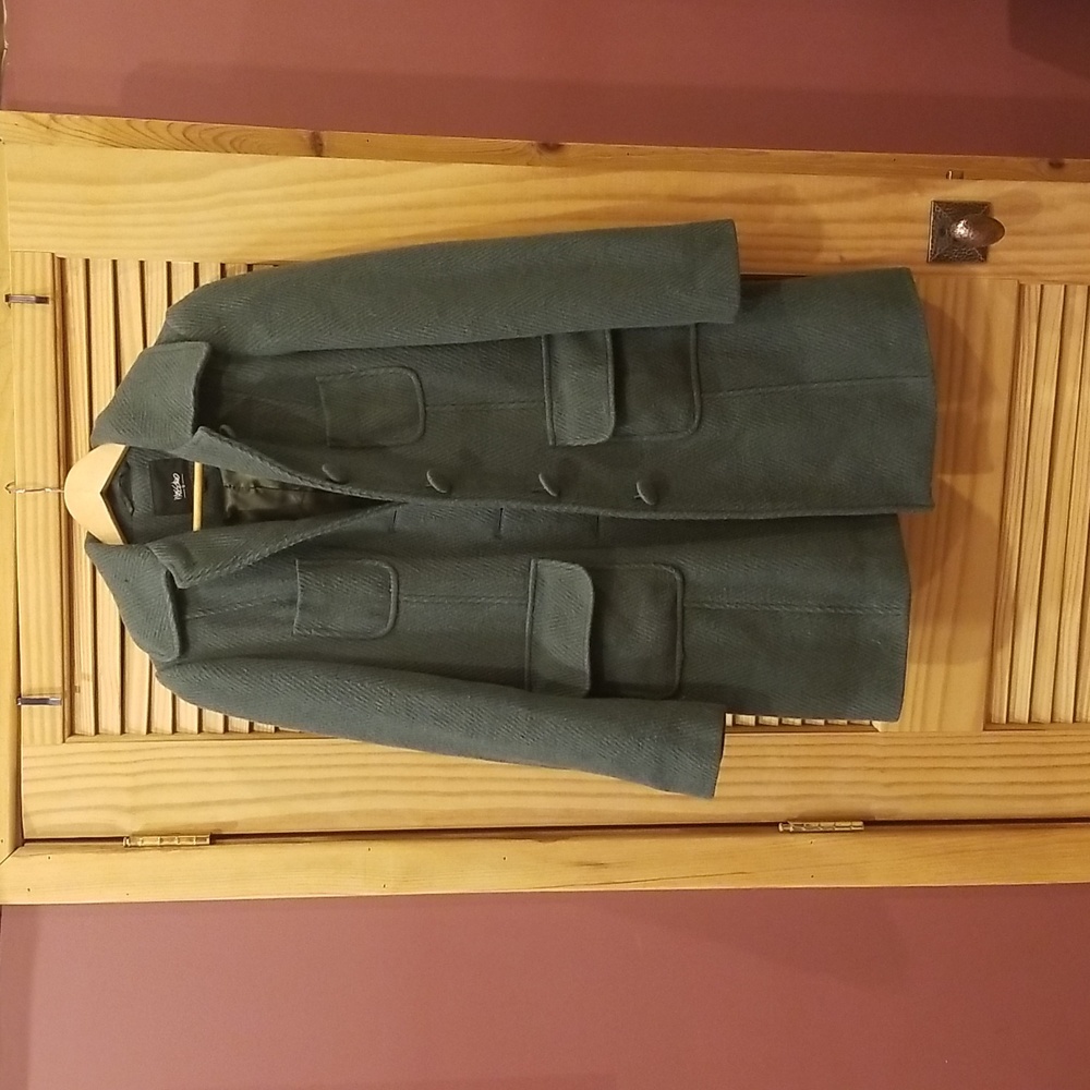Mossimo, S, Dark Green Trench coat